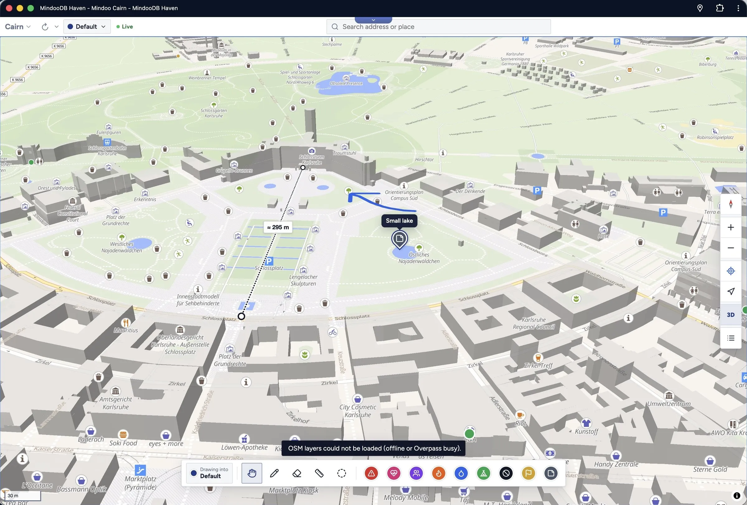 The 3D map from another angle